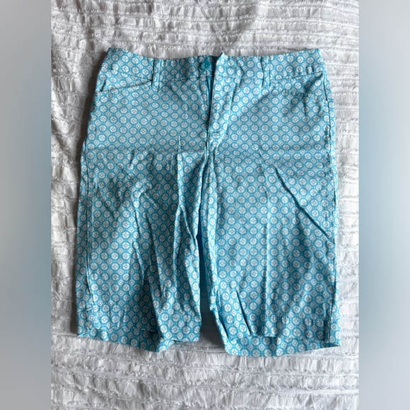 ST. JOHNS BAY, Bermuda shorts, patterned - Picture 1 of 4